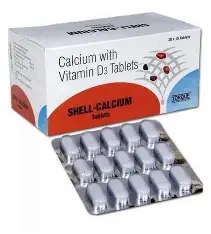 Calcium + Vitamin D (Strip of 15)