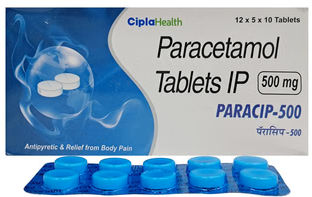 Paracetamol 500mg (Strip of 10)